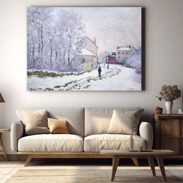Peinture Hiver Monet